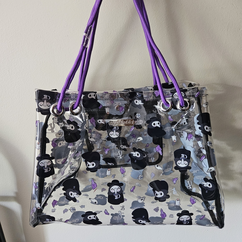 Squishable Clear Plague Doctor Tote Bag